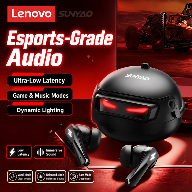 Headphones Wireless - เลือกหูฟังเกมมิ่ง Lenovo GT101 ไร้สาย Bluetooth 6.0