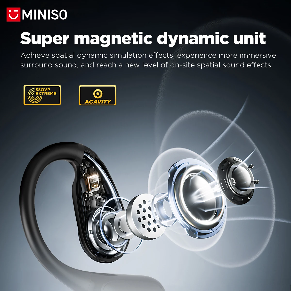 MINISO MS190 หูฟังแปลภาษาด้วยเ - Headphones Wireless บทวิจารณ์และราคา