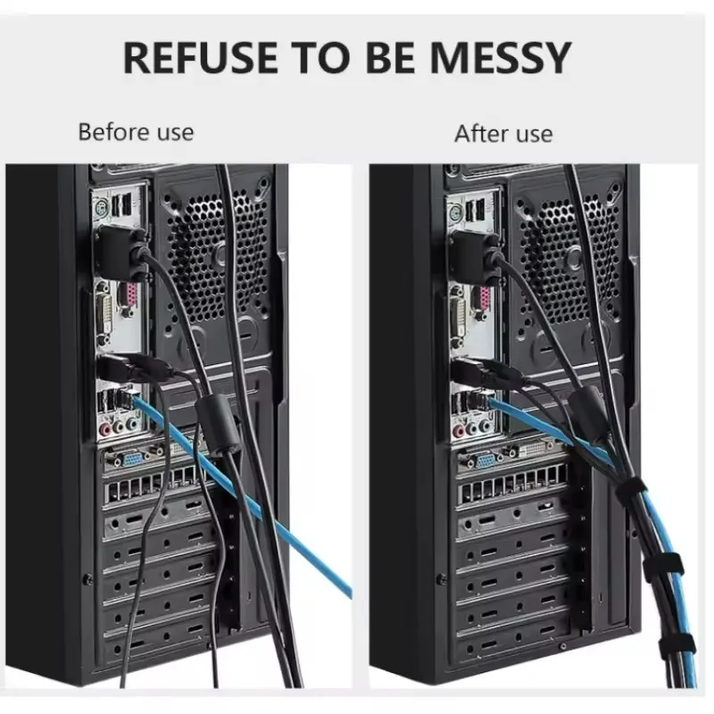 1/5M ที่จัดระเบียบสายเคเบิล อุ - Cable Organizer บทวิจารณ์และราคา