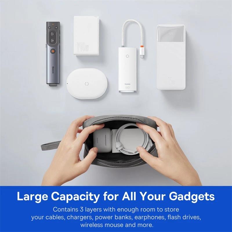 กระเป๋ากันน้ำสำหรับโทรศัพท์มือ - Cable Organizer บทวิจารณ์และราคา